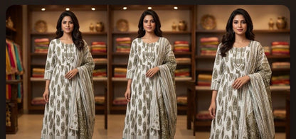 Cotton  Anarkali Suits in Canada – Elegant Ethnic Wear for Every Occasion DesiColorClothing