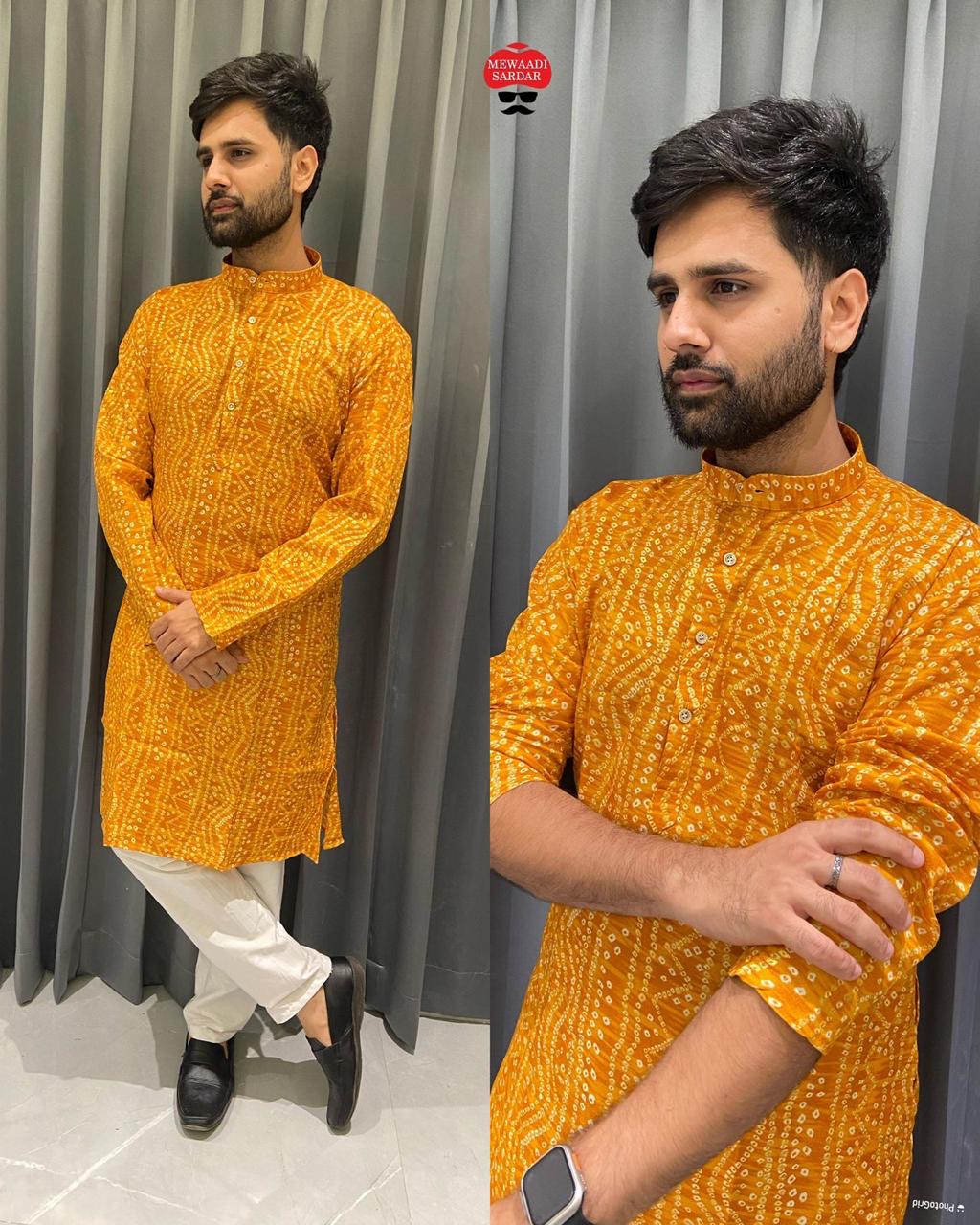 Men’s ethnic wear Bandhani