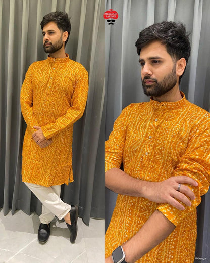 Men’s ethnic wear Bandhani