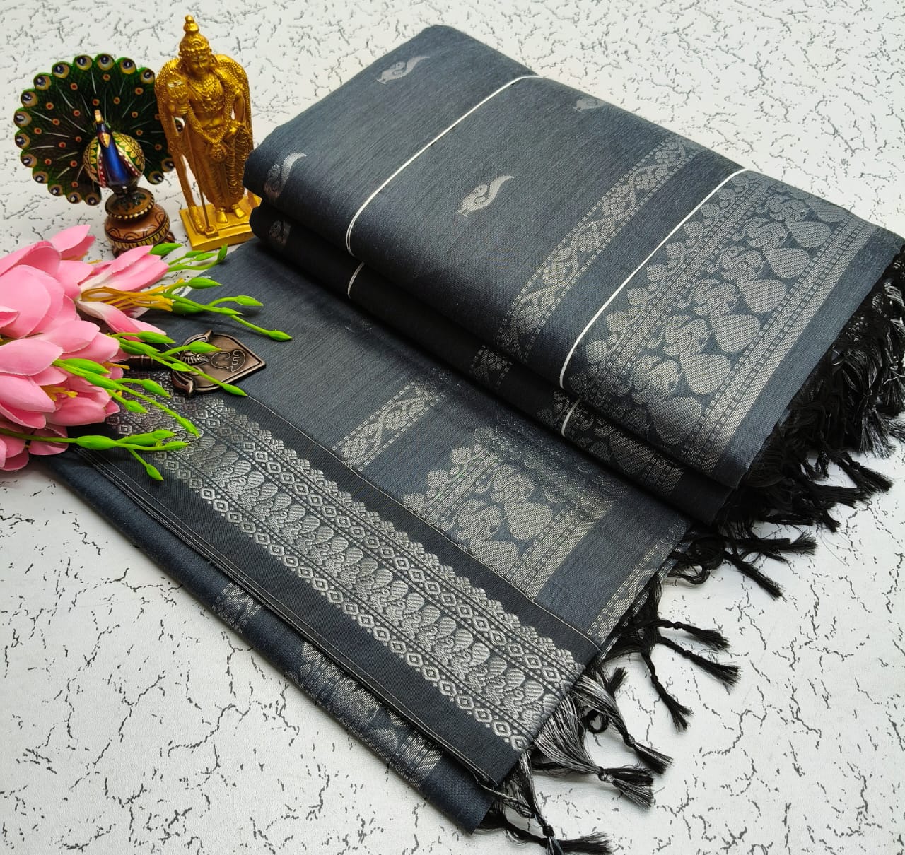 Product Image - Premium Quality Kalyani Cotton Saree