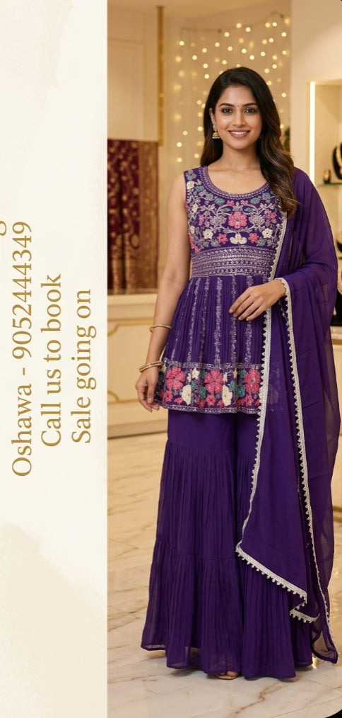 Product Image - Elegant Designer Sharara Suits for Every Occasion - 1