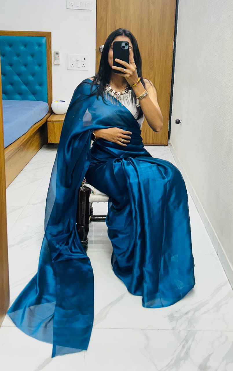 Product Image - Exquisite Soft Rangoli Silk Designer Saree