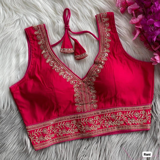 Product Image - Elevate Your Wardrobe with Designer Ready Made Blouses - 1