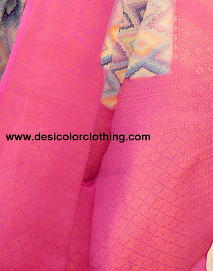 PinkWeaving Silk Printed Ready To Wear