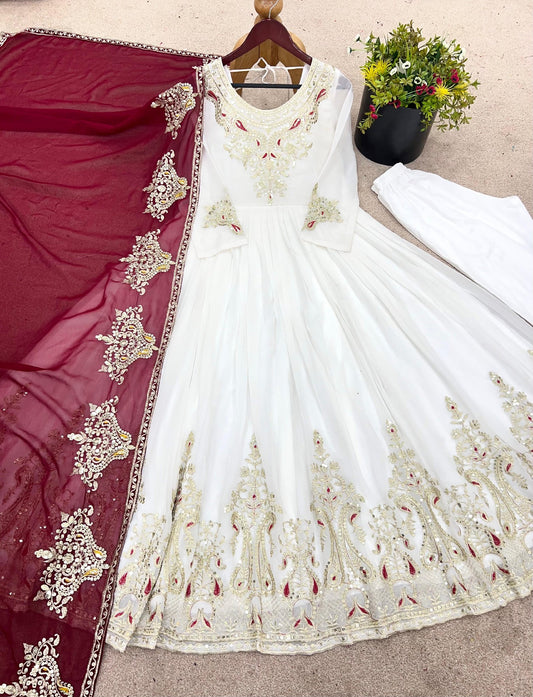 Product Image - Elegant Designer Sharara Suits for Wedding - 1