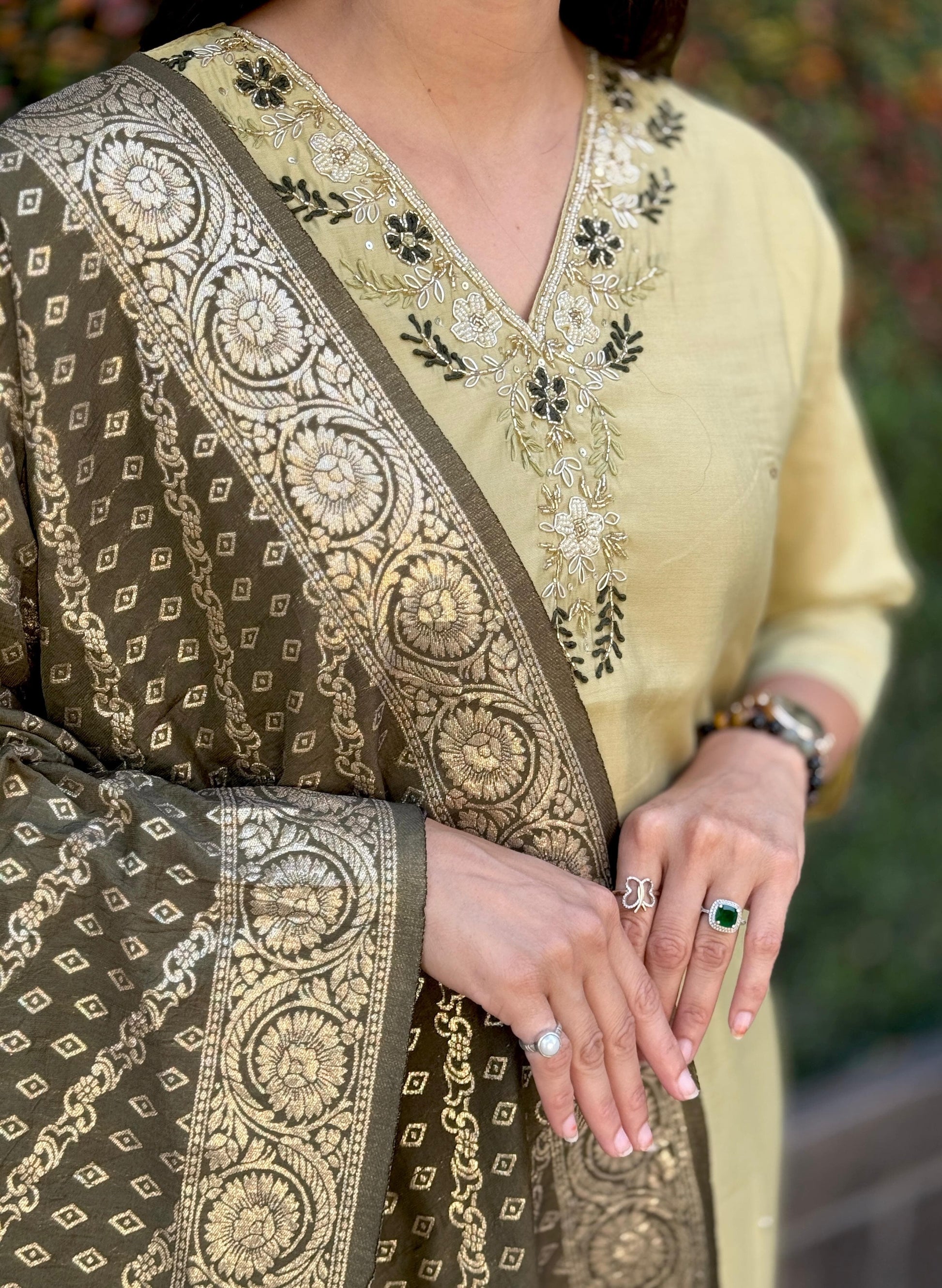 Product Image - Designer Kurti Pent Dupatta