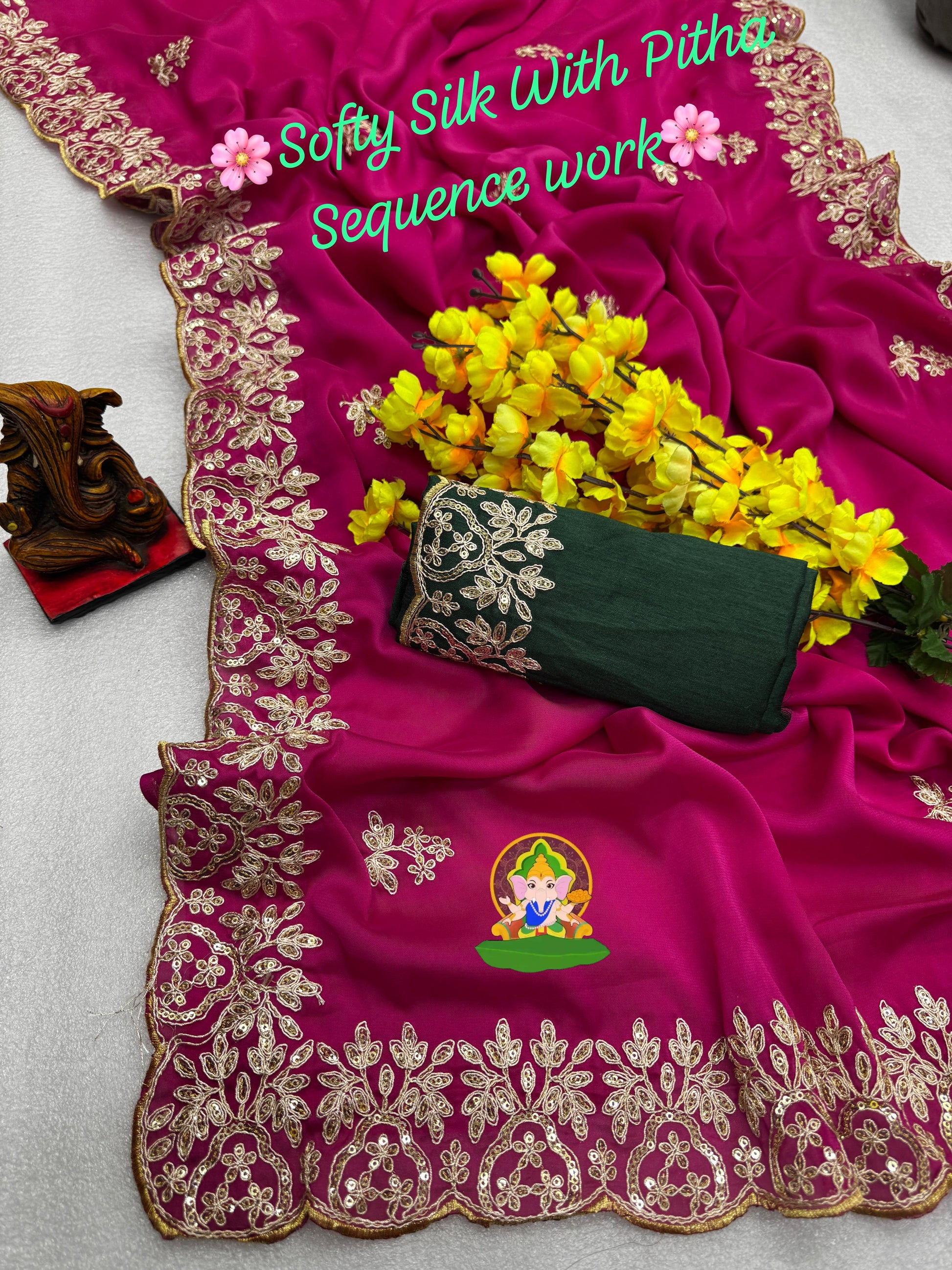Product Image - Naveen Fashion Designer Saree - Ethnic Elegance Perfect for Weddings
