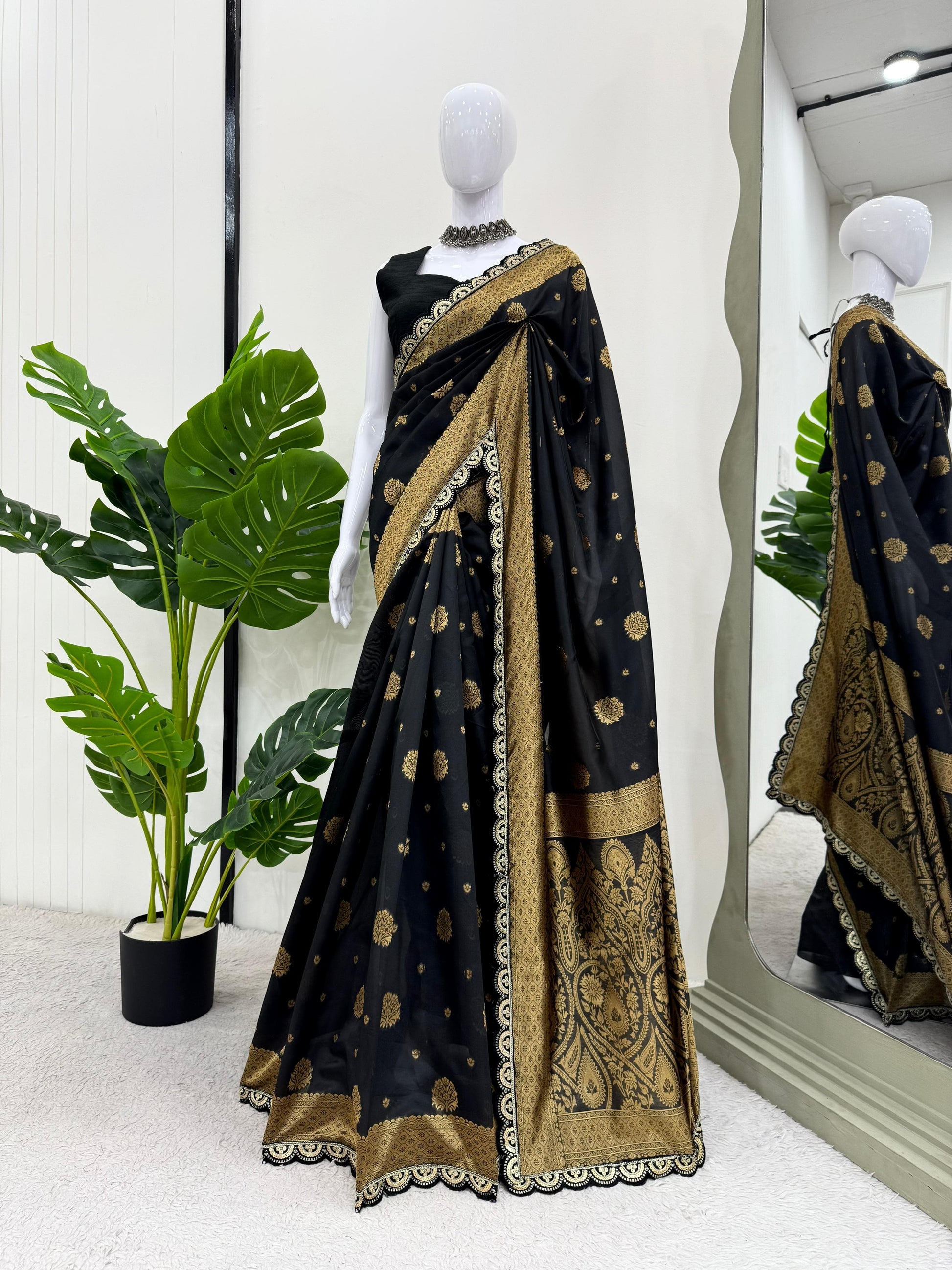 Product Image - Exquisite Designer Saree in Elegant Kota Silk