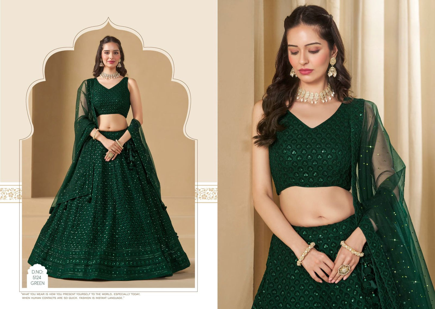 Product Image - Designer Georgette Lehenga Choli Collection