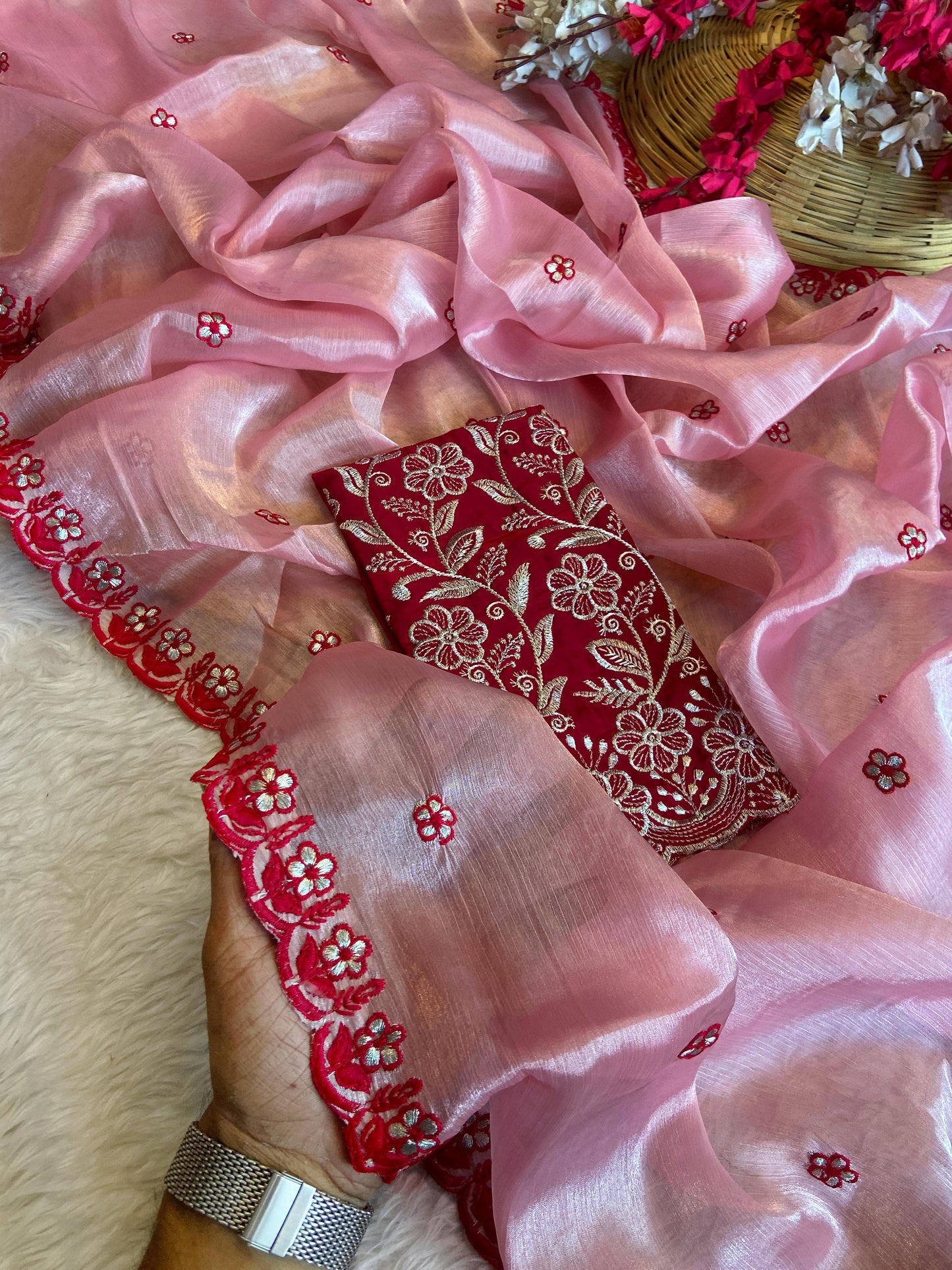 Product Image - Designer Georgette Ethnic Saree