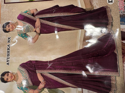 Product Image - Shop designer sarees with ready-made blouses for weddings, partie - 3