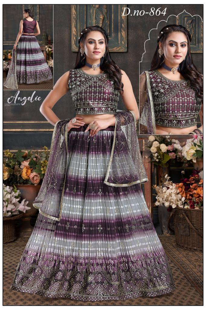 Product Image - Designer Wedding Saree & Lehenga - Ethnic Georgette Festive Wear