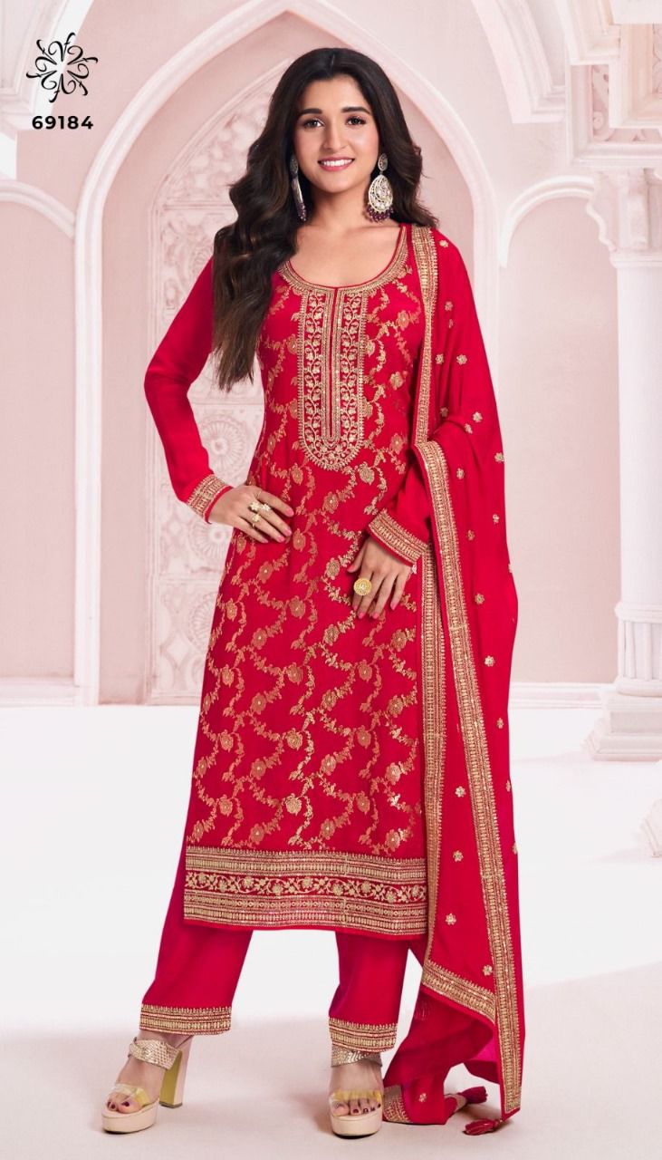 Product Image - Elegant Designer Saree - Georgette Fabric | NIDHI BY VINAY FASHION