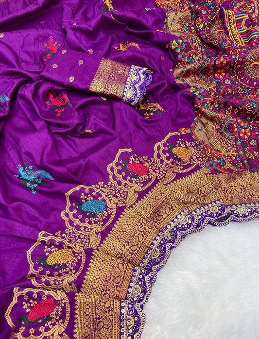 Product Image - Elegant Bridal Designer Saree