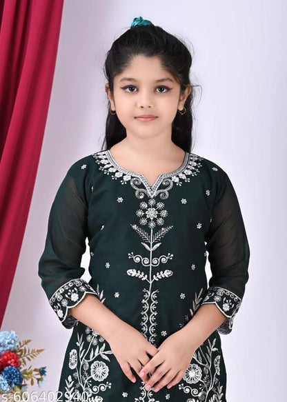 Product Image - Designer Kids Plazzo Suits - Trendy and Comfortable Apparel for Your Little Ones - 3