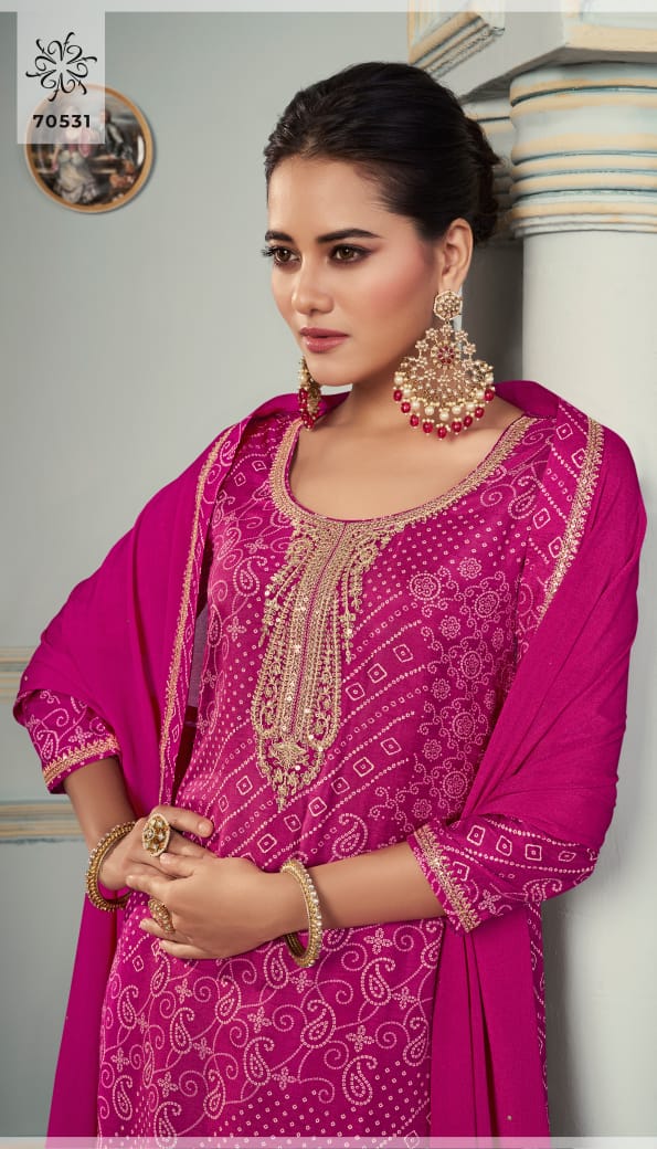 Product Image - Elegantly Designed Georgette Saree for Festive Occasions