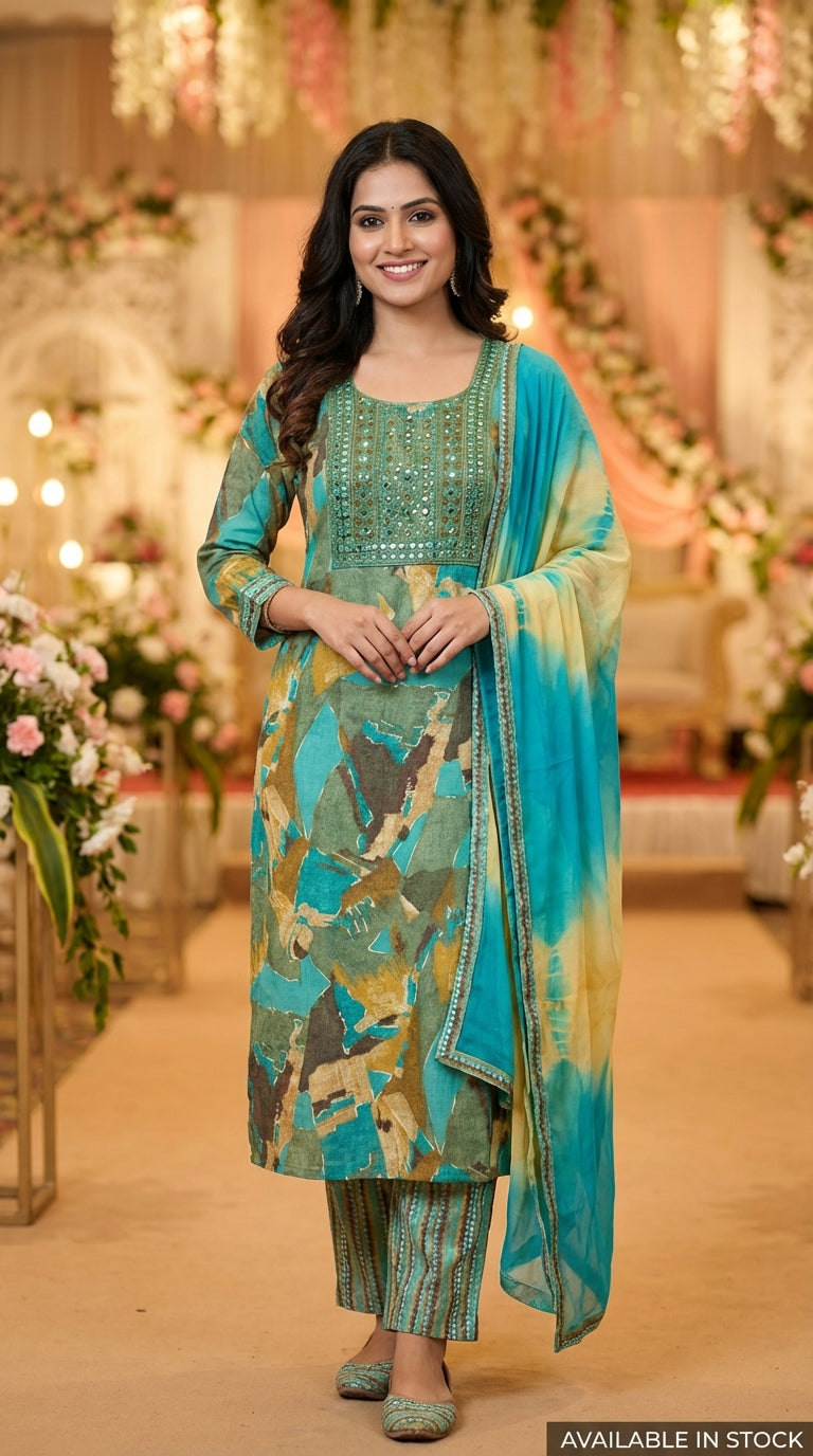 Party Wear Suits for Women | Elegant Ethnic Wear Online DesiColorClothing