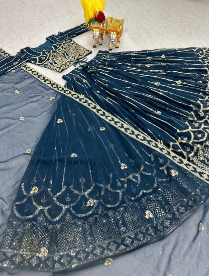 Elegant Fully Stitched Lehengas - Ready-to-Wear Glamour for Every Occasion