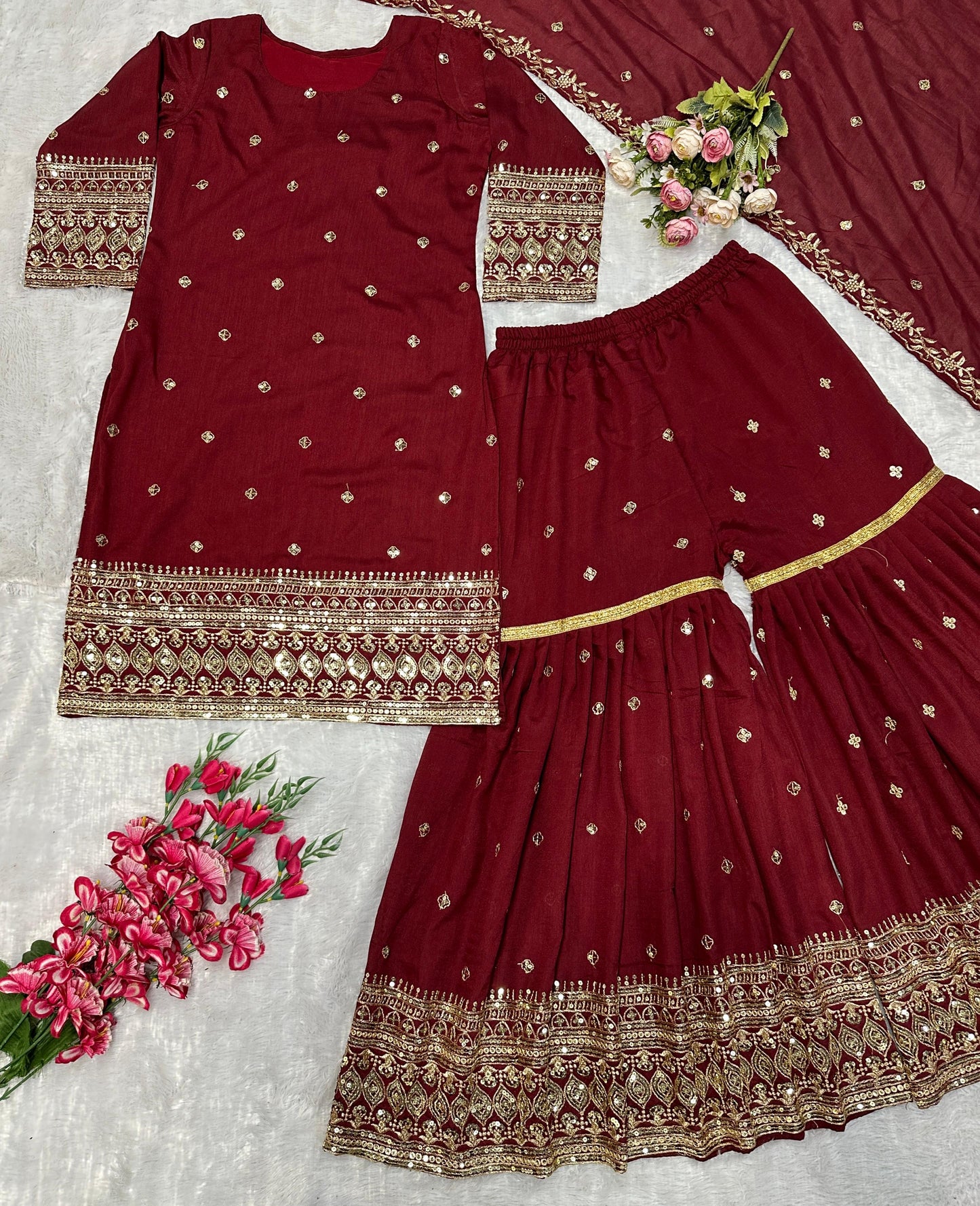 Elegant Designer Sharara Suits – Premium Party Wear for Women | DesiColorClothing Canada

⸻

✅ SEO Meta Description:

Discover our stunning collection of Designer Sharara Suits at DesiColorClothing in Oshawa, Canada. Perfect for weddings, parties, and fes