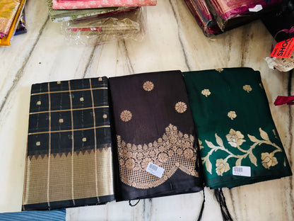 Soft Semi Kanchipuram Sarees Online Canada | Elegant Silk Collection DesiColorClothing