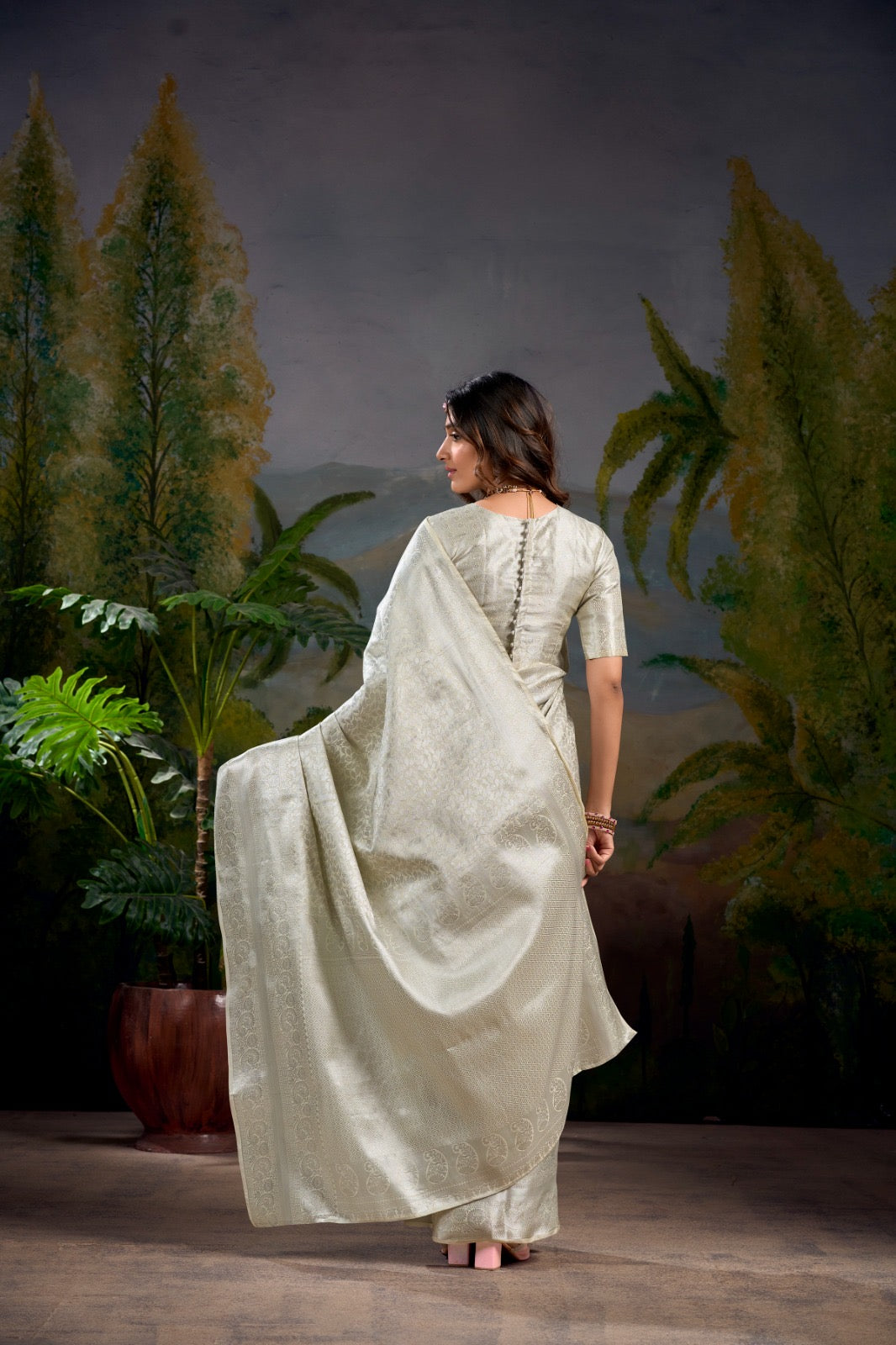 Kanchipuram Pattu Sarees in Canada – Pure Silk Sarees