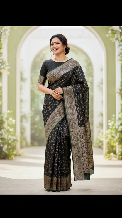 Banarasi Pattu Sarees | Authentic Banarasi Silk Sarees Online DesiColorClothing