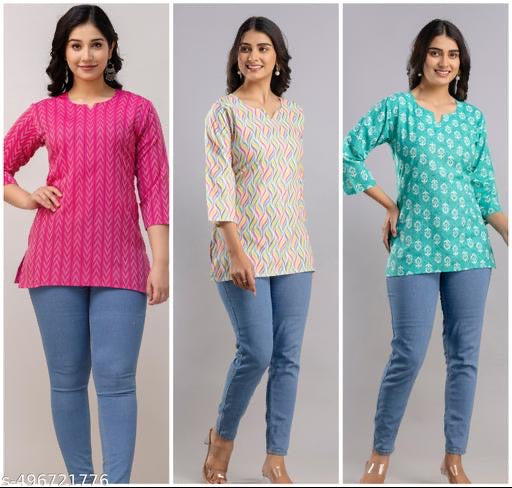 Short Kurtis Collection | Elegant & Comfortable Indian Wear for Women