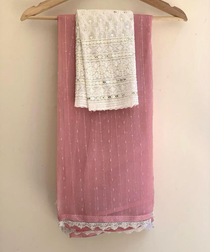 Kandi linen saree