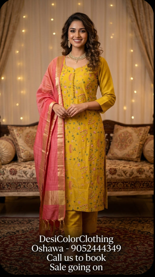 Embroidered Party Wear Suits for Women | Designer Ethnic Wear DesiColorClothing