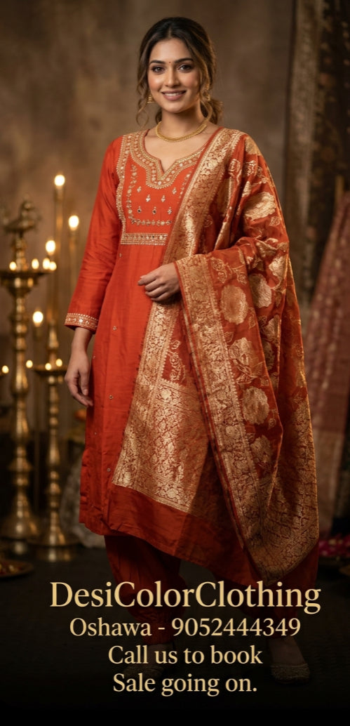 Party Wear Suits for Women | Designer Ethnic Suits Online | Festive Collection Canada DesiColorClothing