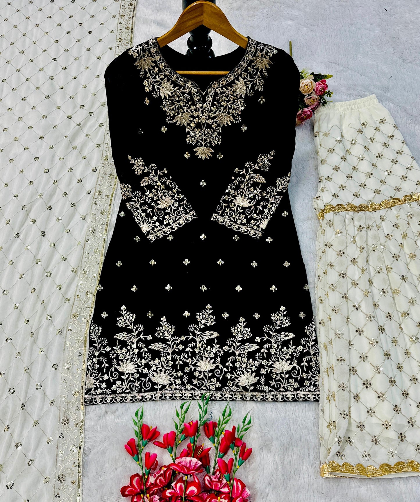 Designer Sharara Suits | Elegant Party & Wedding Wear for Women