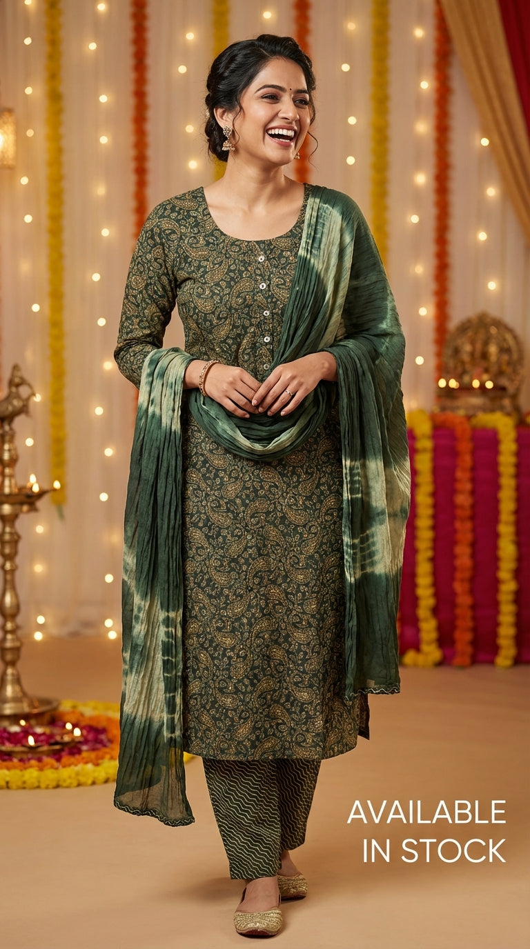 Floral Party Wear Suits – Simple & Elegant Designs DesiColorClothing