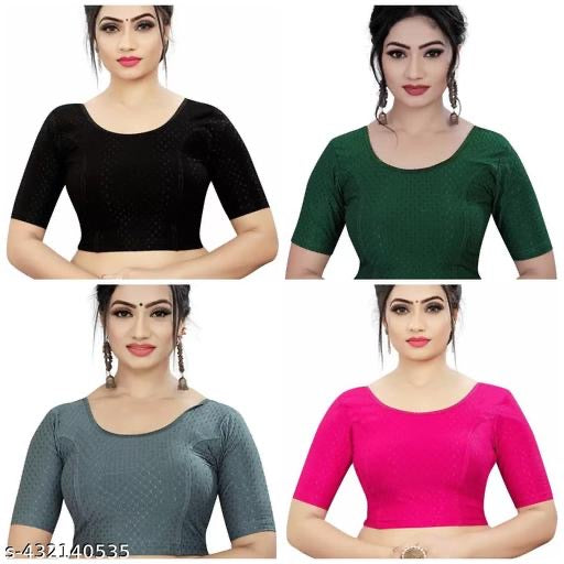 Stretchable Readymade Blouses – Perfect Fit, Maximum Comfort