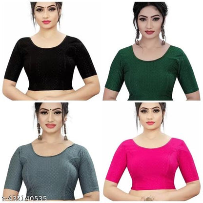 Stretchable Readymade Blouses – Perfect Fit, Maximum Comfort