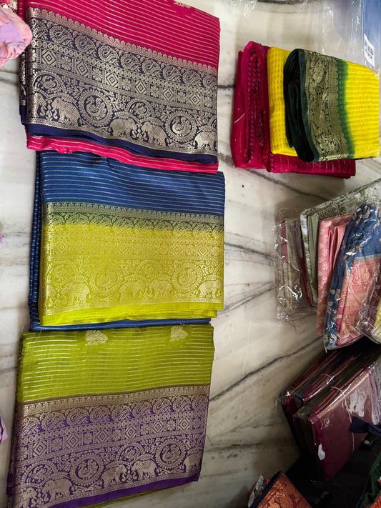 Designer Traditional Sarees for Weddings & Festivals DesiColorClothing