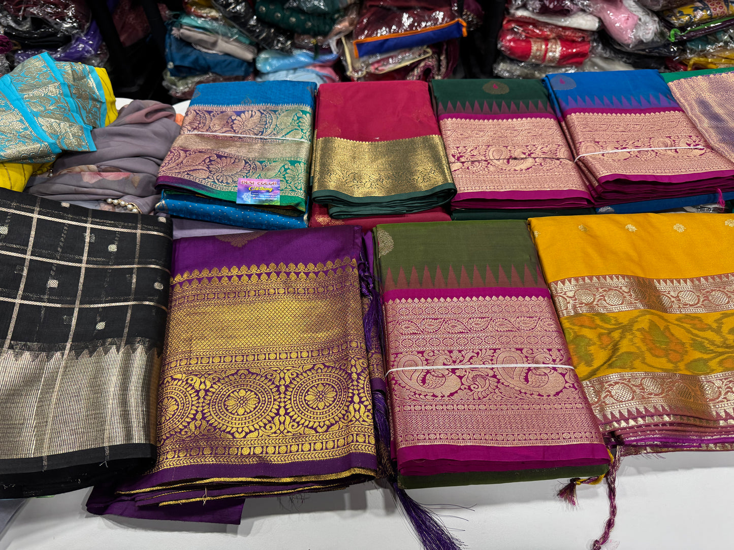 Semi & Pure Kanchipuram Pattu Sarees | Authentic Silk Sarees Online DesiColorClothing