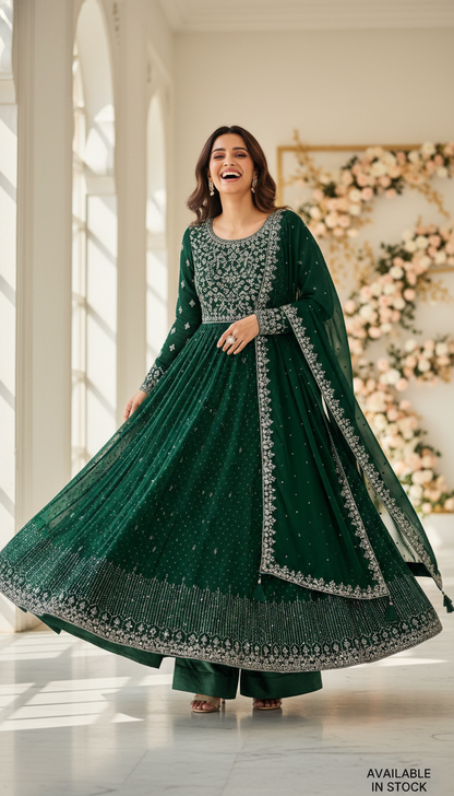 Designer Anarkali Suits | Latest Wedding & Party Wear Anarkali Dresses DesiColorClothing