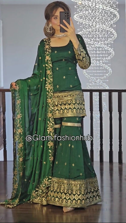 Elegant Designer Sharara Suits – Premium Party Wear for Women | DesiColorClothing Canada

⸻

✅ SEO Meta Description:

Discover our stunning collection of Designer Sharara Suits at DesiColorClothing in Oshawa, Canada. Perfect for weddings, parties, and fes