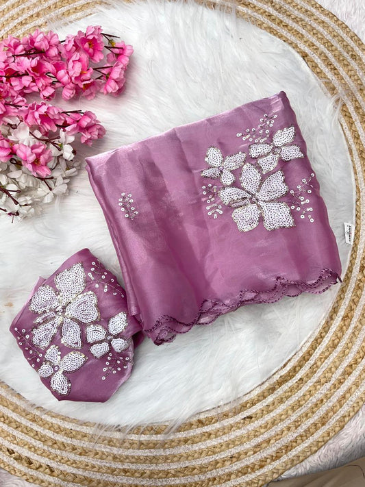 Jimmy Choo Style Designer Sarees – Glamorous & Elegant