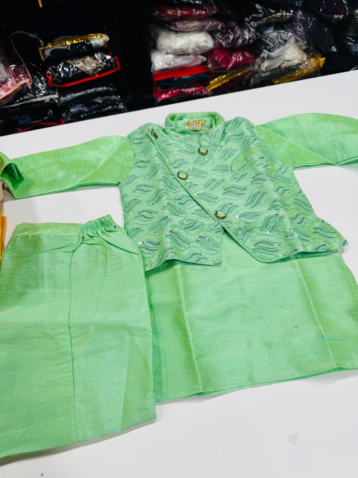 Kids Boys Party Wear Suits | Stylish Wedding & Festive Outfits for Boys Online DesiColorClothing
