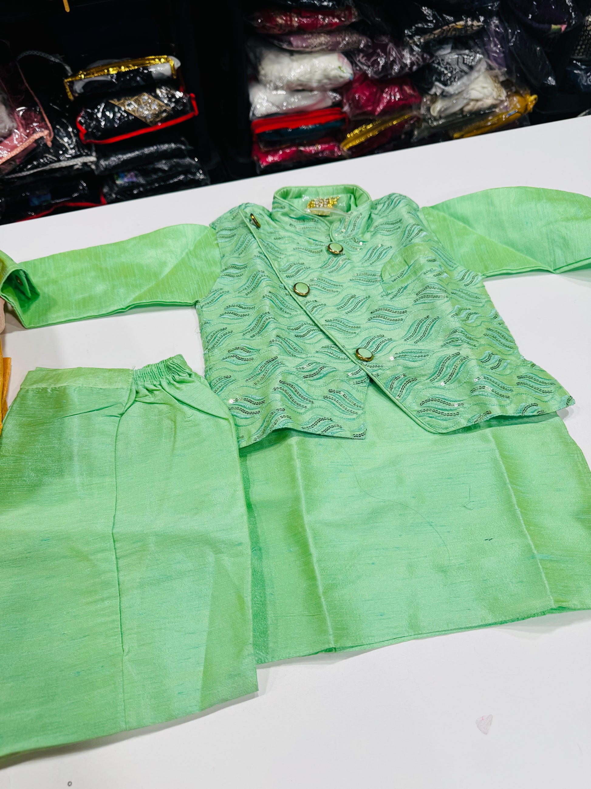 Kids Boys Party Wear Suits | Stylish Wedding & Festive Outfits for Boys Online DesiColorClothing
