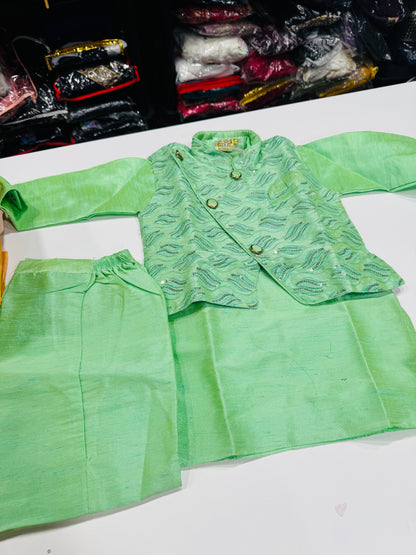 Kids Boys Party Wear Suits | Stylish Wedding & Festive Outfits for Boys Online DesiColorClothing