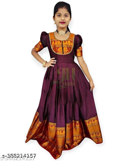 Kids Traditional Frocks | Indian Ethnic Wear for Girls – DesiColorClothing Canada