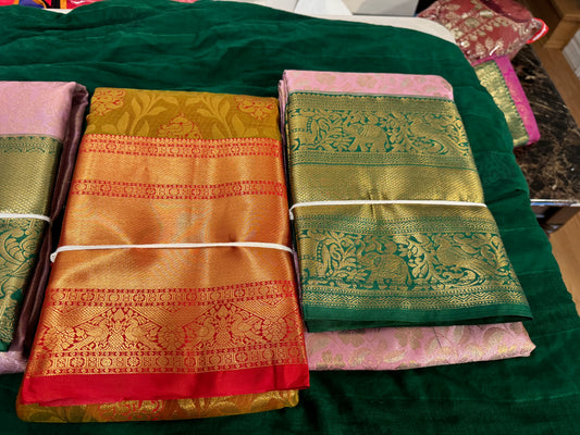 Kachipuram pattu saree