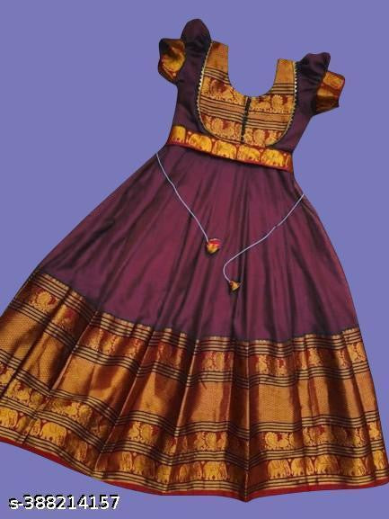 Kids Traditional Frocks | Indian Ethnic Wear for Girls – DesiColorClothing Canada