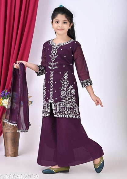 Product Image - Designer Kids Plazzo Suits - Trendy and Comfortable Apparel for Your Little Ones - 10