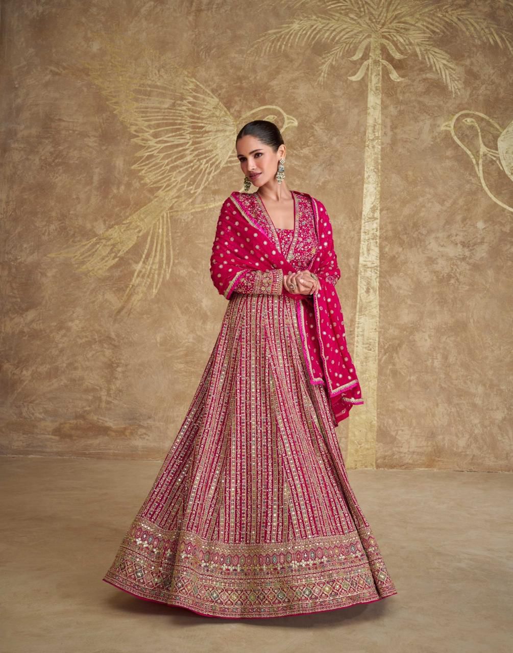 Product Image - Sayuri Designer Royal Collection - Elegant Georgette Embroidered Sarees