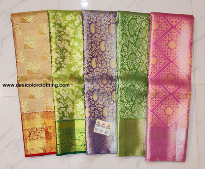 kanchipuram pure pattu handloom silk saree*