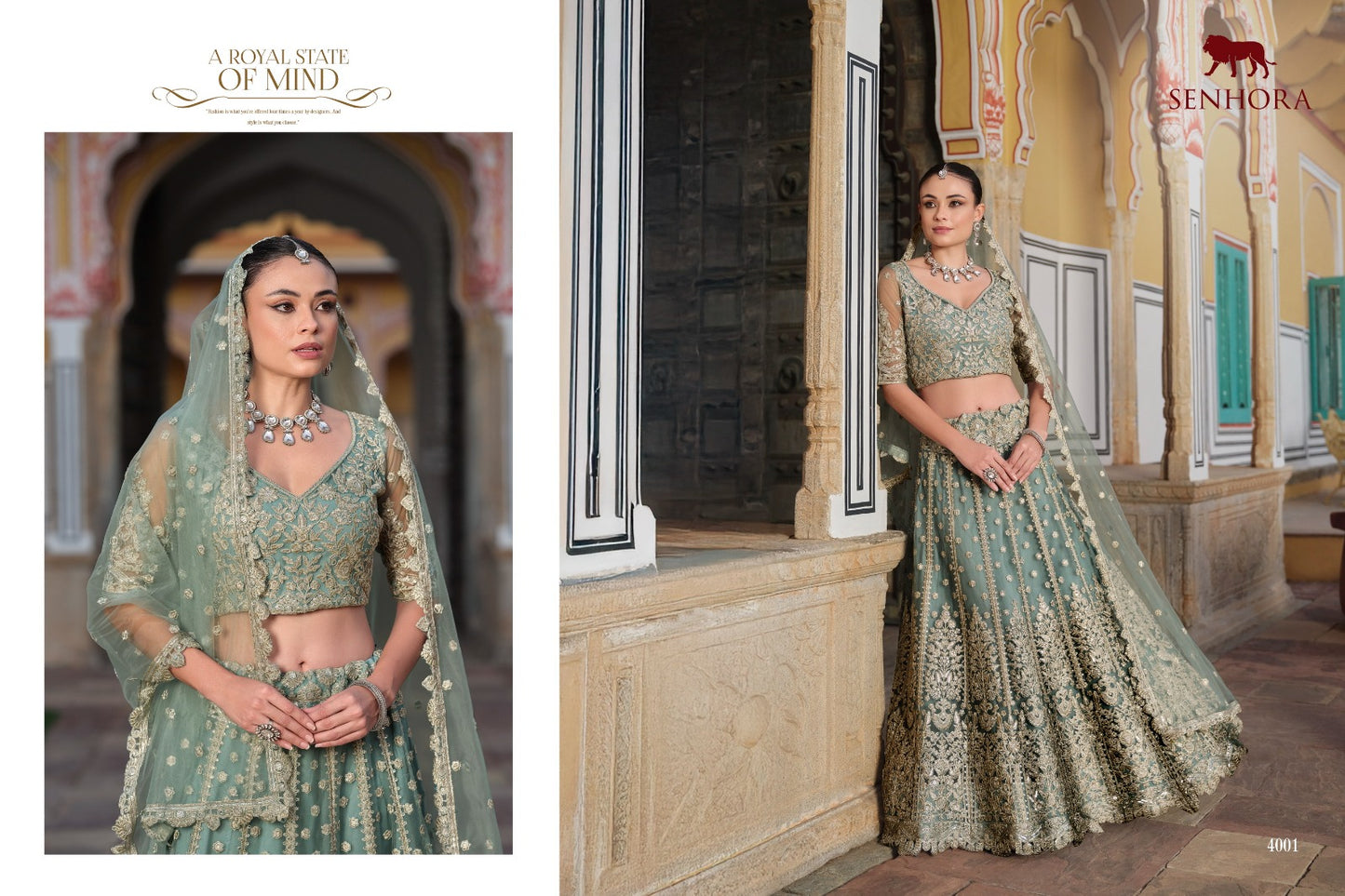 Product Image - Senhora Sangam Premium Wedding Lehenga Collection