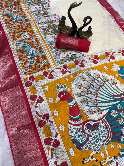 Product Image - Designer Mangalagiri Dola Sarees